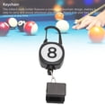thumbnail image 4 of Portable Billiard Chalk Holder, ABS Billiard Chalk Holder with Retractable Rope Buckle for Pool Accessory, 4 of 7