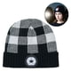 thumbnail image 4 of USB recargable Knit Hat Hat Sombrero de luz cálida de invierno-Tapa de luz Bluetooth, 4 of 4