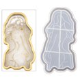 thumbnail image 3 of Molde de resina de posavasos Molde De Posavasos De Resina Epoxi De Silicona DIY Molde De Joyería 161x85x15mm 161x85x15mm Magideal Molde de resina de posavasos, 3 of 7