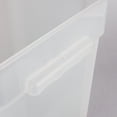 thumbnail image 5 of TrueCraftware 18 Qt. Polypropylene Square Food Storage Container White - Space Saving Food Storage Container Meal Prep Pantry Storage Container Reusable for Kitchen Organization Dishwasher Safe, 5 of 5