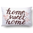thumbnail image 1 of BSDHOME home sweet home Taie d'Oreiller Taie d'Oreiller 20x30 Pouces, 1 of 2