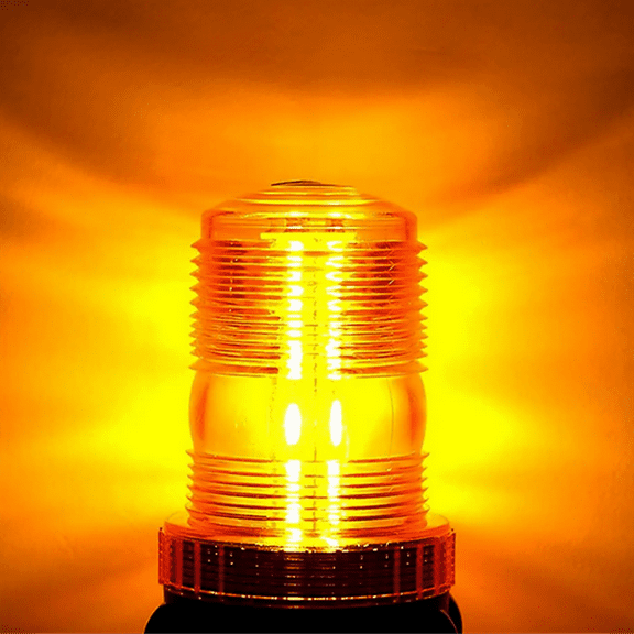 Enhanced Safety 30 LED Strobe Light Warning Function for Foggy Rainy Days for Vehicle, Forklift, Truck, Tractor, Golf Cart