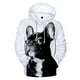 thumbnail image 2 of Sudadera con capucha de bulldog francés con estampado 3D de animales, perro, mujer, hombre, niña, chaqueta informal estilo Harajuku, ropa de calle, abrigo de manga larga, 2 of 5