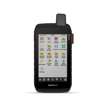 Garmin Montana 760i, Rugged GPS Handheld Navigator with Built-in inReach® Technology for SOS and 2-way Texts in Remote Areas, 5” Touchscreen, 8MP Camera, Satellite Imagery and Maps for Road or Trail