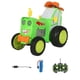 thumbnail image 1 of Tractor de control remoto recargable Vogacara ABS con luces y música Coche de acrobacias Crazy Jumping Action Jump Fury Juguetes verde, 1 of 6