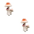 thumbnail image 1 of Billuyoard Estatua de hongo para manualidades, de jardín para adorno de patio, 3 cabezas de champiñones Cabeza de 3 Hongos 2Conjunto, 1 of 1