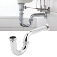 thumbnail image 3 of Sink Syphon, Anti-Clogging Smooth Interior Washbasin Syphon, for Bathroom Home, 3 of 7