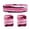 Rose, variante sur Ensemble de Bandeaux de Sudation 1 Bandeau et 2 Bracelets pour Sports et Plus