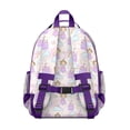 thumbnail image 3 of Princess Rainbow Castle Pattern Backpack for School,Cute School Bag,Schoolbag with Adjustable Shoulder Straps & Padded Back,15.25"x11.5"x5.25", 3 of 5
