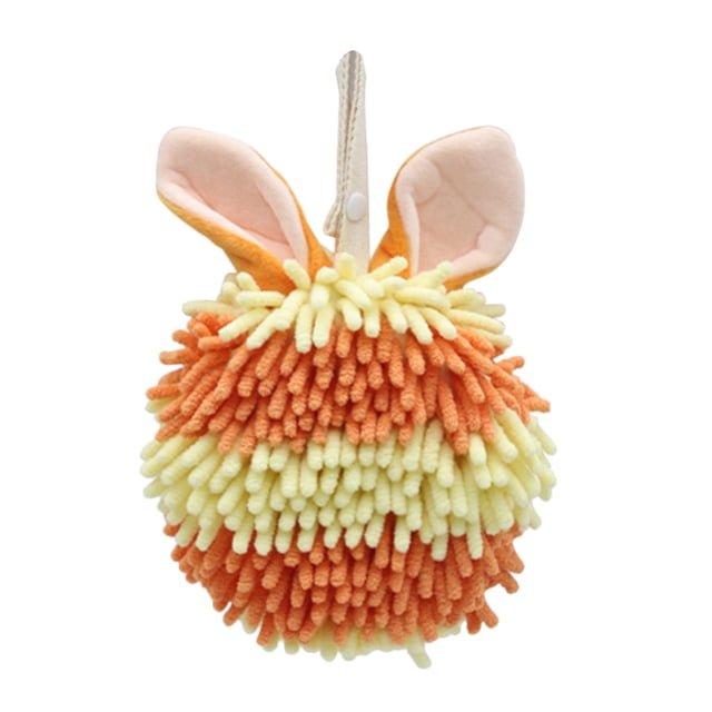 Cartoon Hand Towel Kangle Hanging Type Thickened Water Absorbing Hand Hangable Hand Towel