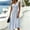 White, variant on QUNYINEY Sleeveless Casual Summer Dresses for Women A Line Long Striped Sundress Vacation Beach V Neck Loose Fit Dresses