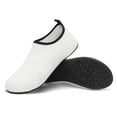 thumbnail image 2 of LTTVQM Water Shoes for Women Men Quick Dry Barefoot Aqua Socks for Beach Swim Surf Yoga Pool Trendy Lightweight Workout Non-Slip Shoes White 36(US-5.5), 2 of 4
