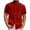 Red, variant on QIUOMBBP Stand Collar Shirts for Men Short Sleeve Button Down Tees Loose Lightweight Summer Casual Tshirts Navy XXL