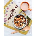 thumbnail image 3 of Happy Easter Kitchen Dish Towels for Drying Dishes Set of 3, Rabbit Eggs Spring Mushrooms Flowers Yellow Waffle Weave Microfiber Hand Tea Bathroom Towels Quick Dry & Absorbent Towel 12x12, 3 of 7