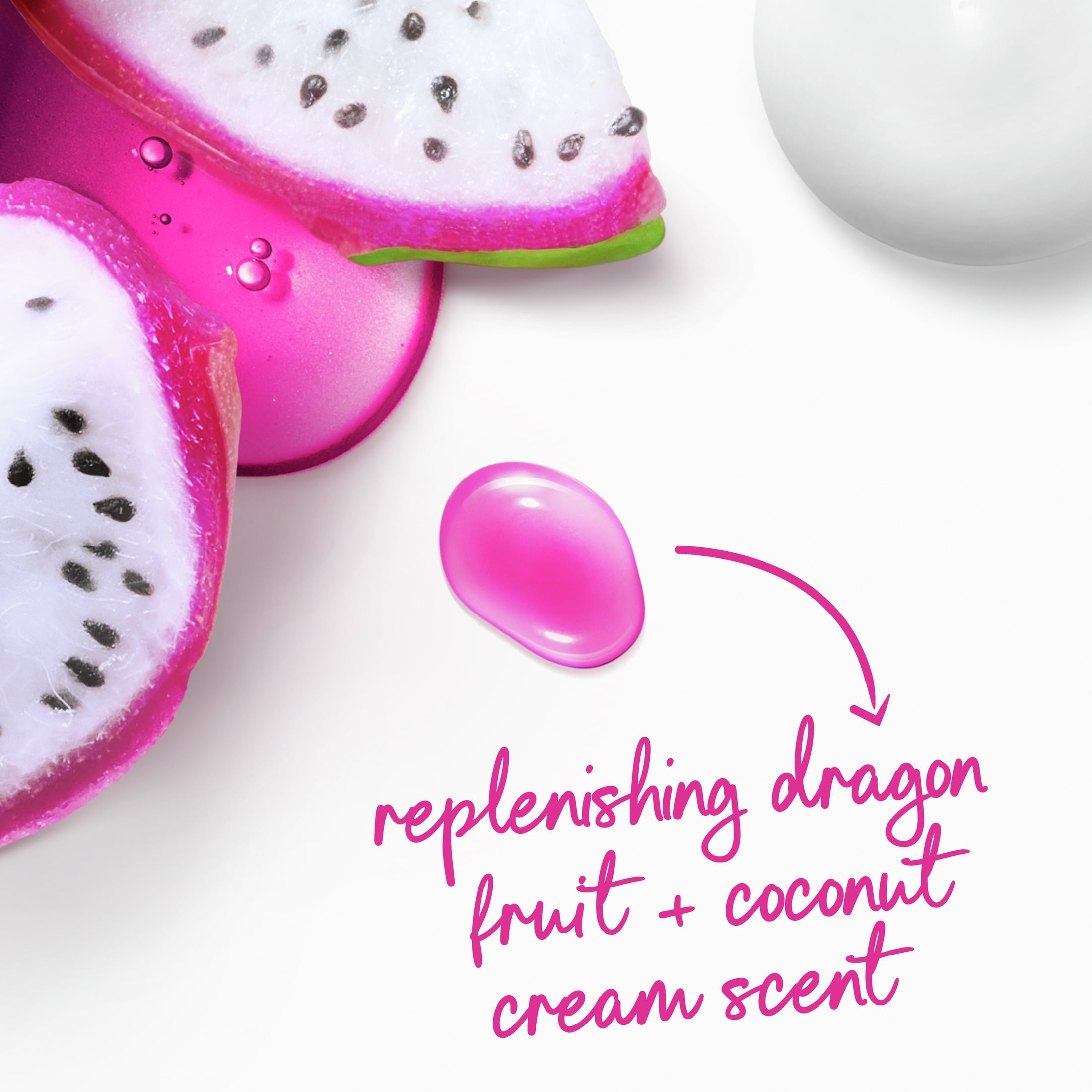 Dove Replenishing Body Wash for Women Dragon Fruit and Coconut Cream, 20 oz