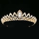 thumbnail image 2 of TIARA CORONA TOCADO PEINETA NOVIA XV BODA COMUNIÓN PRINCESA NIÑA M0025 GENÉRICA CUSTOM TIAIMDO0015, 2 of 2