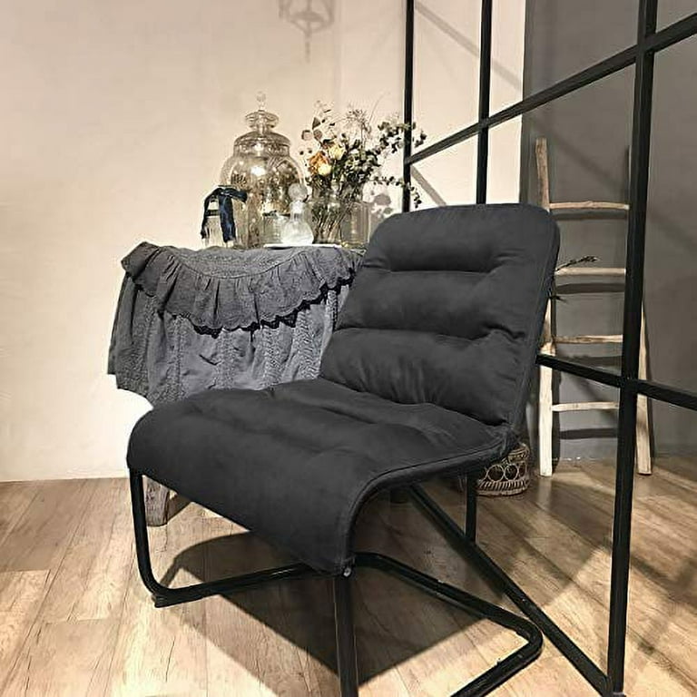 Zenree Bedroom Chairs for Living Room Guest s Teen s Room College Dorm Black