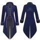 thumbnail image 4 of 2022 Disfraz Retro Medieval De Halloween Americano Europeo Traje De Longitud Media Abrigo Punk Para Hombre, 4 of 4