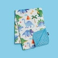 thumbnail image 7 of Wildkin Plush Throw Blanket for Toddler Boys and Girls, Ultra-Soft Velour, Double Layer Dotted Backing (Dinosaur Land), 7 of 7