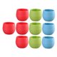 thumbnail image 4 of KALLORY 10Ud Macetas Multicolor Redondas Para Plantas Con De Aire Interior, 4 of 8