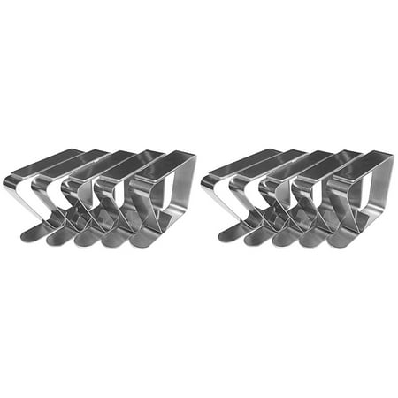 

10 pcs Household Clamp Tablecloth Holder Anti Tablecloth Clips Table Cloth Holders Tablecloth Fixing Clips for Hotel Banquet Home Kitchen