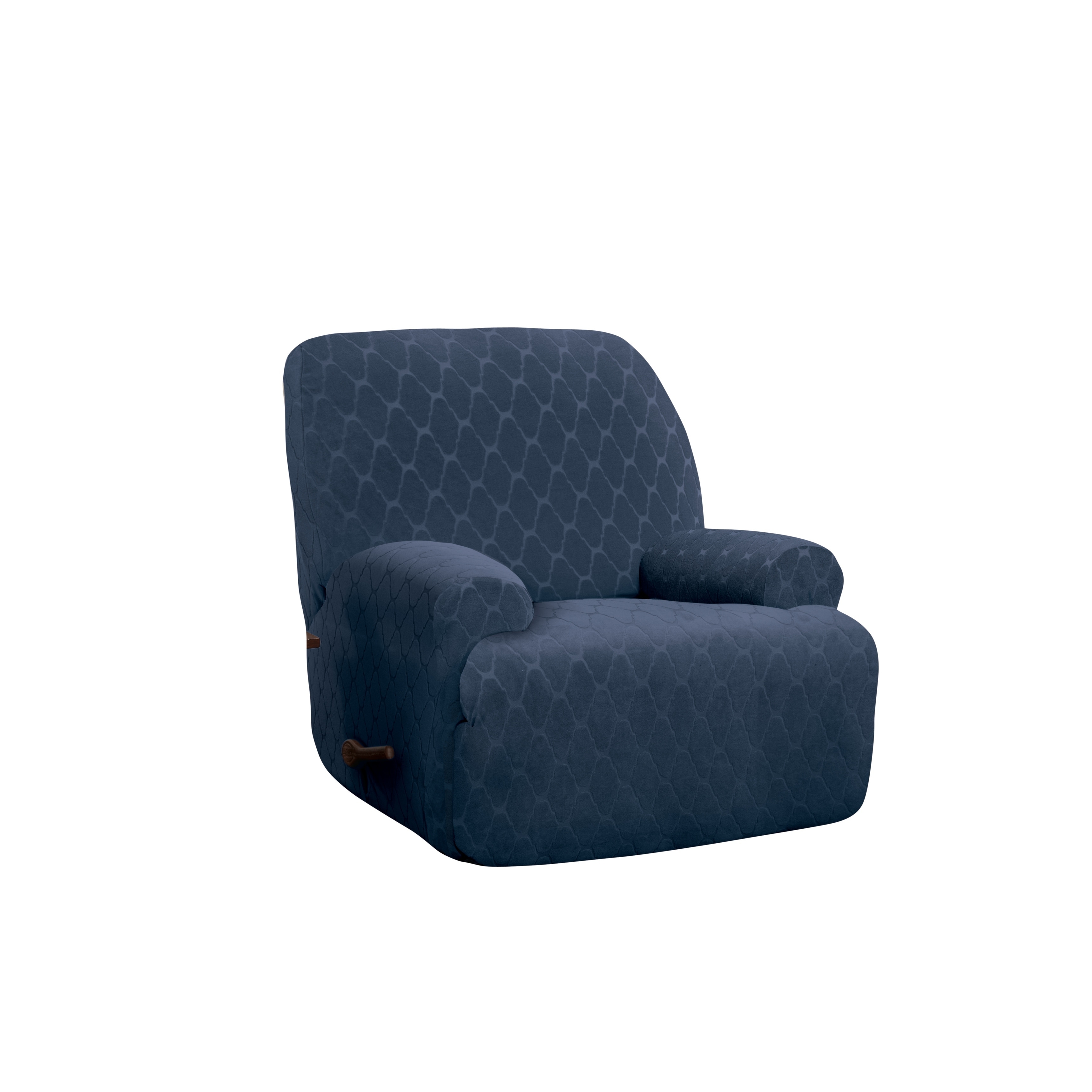 Stretch Sensations Stretch Fernwood Jumbo Recliner Slipcover Burgundy