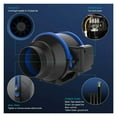 thumbnail image 4 of 4"6'' Inline Ventilation Exhaust Fan Duct Fan For Heating Cooling Booster, Grow Tents, Hydroponics, HVAC System ,Durability and Easy Installation, 4 of 6