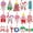 Red Blue, variant on 16Pcs Christmas Lollipop Ornaments, Candy Christmas Tree Decorations Colorful Mini Candy Cane Hanging Ornaments Polymer Clay Peppermint Pendants for Xmas Tree Party Home Decorations