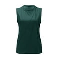 thumbnail image 4 of Ruyang Summer Vest Womens Ruched Tank Tops Crewneck Sleeveless Tops Dressy Casual Spring Summer Tops for Women 2024, 4 of 5