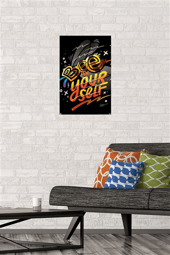 Jason Naylor - Bee Yourself Wall Poster, 14.725" x 22.375"