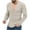 Beige, variant on Cmfcve Men V-Neck Long Sleeve T-Shirts Plus Size Knit Thin Tops Loose Soft Workout Pullover Tee Solid Color Base Layer Shirt