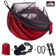 thumbnail image 1 of Hamaca Doble Swiss Outdoors con Mosquitero Rojo Unitalla, 1 of 8