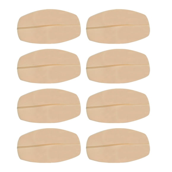 Soidarity 8 piezas sujetador correa hombros cojín Protector Color sólido correas antideslizantes sujeción fijador hombro soporte ropa interior Salud