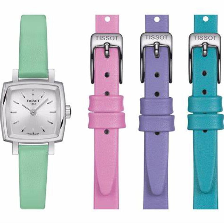 Tissot Lovely Summer Set Quartz Silver Dial Ladies Watch T058