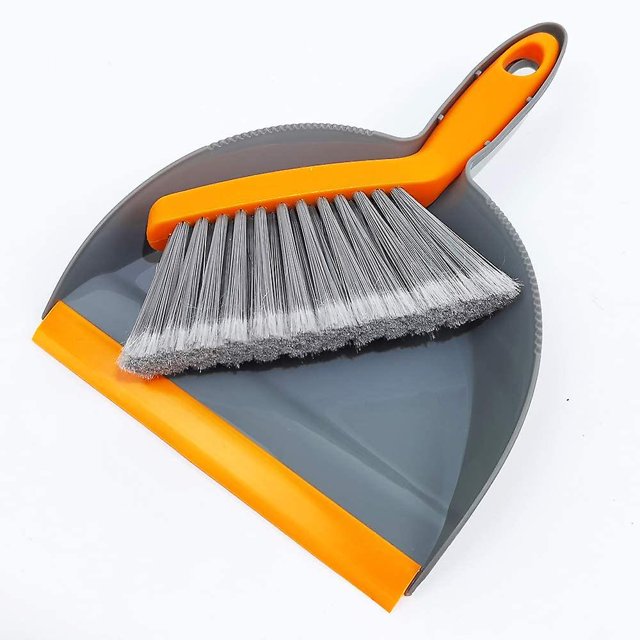 Juego de recogedor y cepillo suave Escritorio Mini escoba Cepillo de limpieza Peque?o recogedor Luz Limpieza parcial Especial Ampliamente utilizado en el ba?o, la cocina, el hogar, LingWen 8390606986351