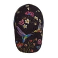 thumbnail image 4 of Naloa Original Classic Low Profile Hat Men Women Baseball Cap Dad Hat Adjustable Unconstructed Humming Bird Print Cap, 4 of 9