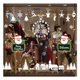 thumbnail image 5 of RV Etiqueta de la pared de Navidad Etiqueta de la puerta de vidrio Etiqueta de la pared del árbol de Navidad Ventana Sailing Electrónica, 5 of 5