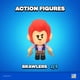 thumbnail image 4 of Figura de Acción P.M.I. Brawl Stars 11.5 cm Juguete Articulado, 4 of 8