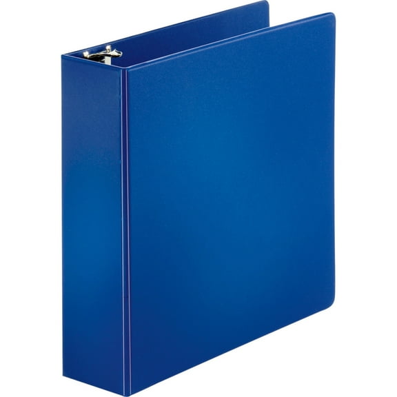 Business Source, BSN28661, Basic Round Ring Binders, 1 Each, Dark Blue