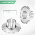 thumbnail image 2 of Uxcell 1-Pack Tri Sanitary 1.5 in Clamp Ferrule Fittings to 25mm Top Outer Diameter Stainless Steel Pipe Fitting Ferrule OD 50.5mm, 2 of 7