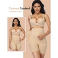thumbnail image 3 of MISS MOLY Womens Firm Tummy Control Shorts High Waist Postpartum Compression Shapewear Belly Slimming Underwear, 3 of 6