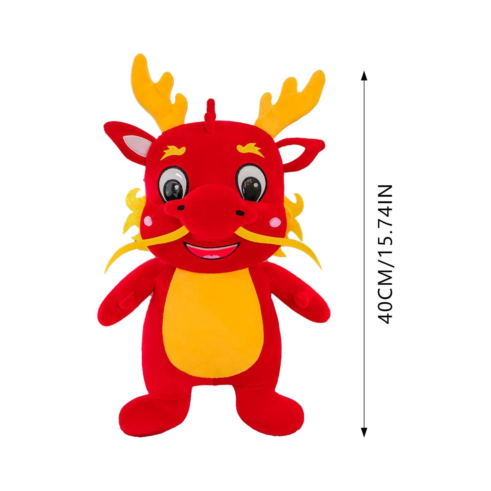 New Year Stuffed Dragon Animals Year Of The Dragon Chinese New Year