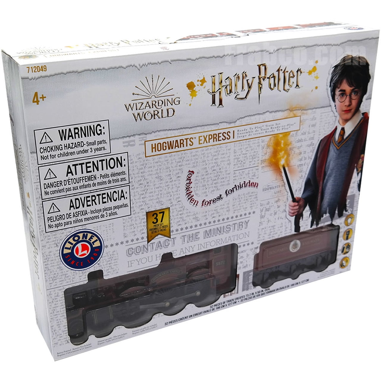 Hogwarts Express Ready to Play Train Set Lionel Trains Harry Potter