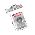 thumbnail image 2 of Mobutofu 1Pack Trailer Jack Foot Plate Carbon Steel Efficient Design, 2 of 8