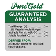 Dr. Earth Organic & Natural Pure Gold All Purpose Plant Food, 2-2-2 Fertilizer, 3 lb.