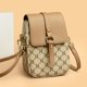 thumbnail image 2 of Bolso bandolera de un solo hombro para mujer de diseñador de marca de lujo, bolso retro clásico, bolso para teléfono móvil, bolso cuadrado mini para mujer, 2 of 5