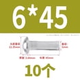 thumbnail image 3 of Length Solid Steel Round Head Rivet, Annealed,304 Stainless Steel, 3 of 4