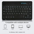 thumbnail image 6 of Portable Ultra-thin Wireless Bluetooth-compatible Keyboard Keypad for iPad Phone Tablet, 6 of 8