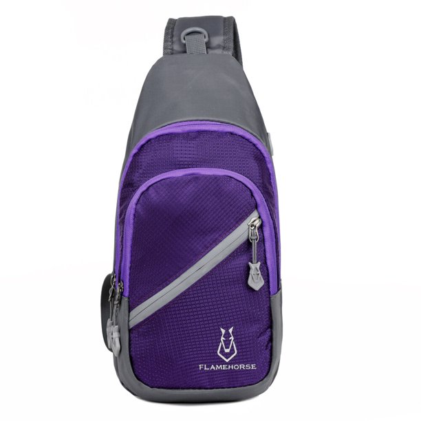 Bolso bandolera tipo bandolera, bolso de hombro de nailon ultraligero resistente al agua