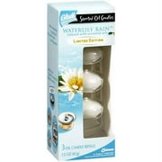 Glade: Limited Edition Waterlily Rain Scented Oil Candles Refills, 1.5 oz